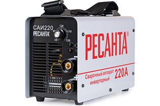 Сварочный инвертор РЕСАНТА САИ 220 в кейсе