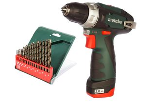 Дрель-шуруповерт аккумуляторная METABO PowerMaxx BS 2х2