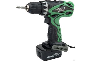 Дрель-шуруповерт аккумуляторная HITACHI DS12DVF3-RA 1,5 Ач